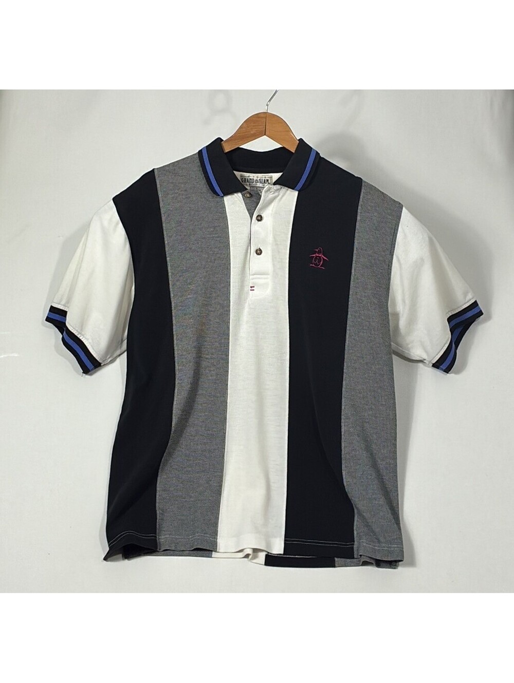 90s Vintage Grand Slam Munsingwear Polo Shirt Color Block